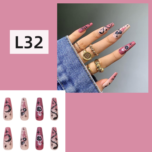 【L32】24Pcs Press on Nails