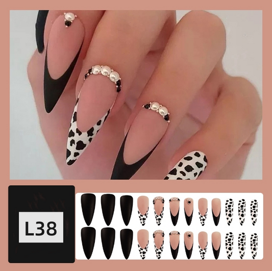 【L38】 24Pcs Press on Nails