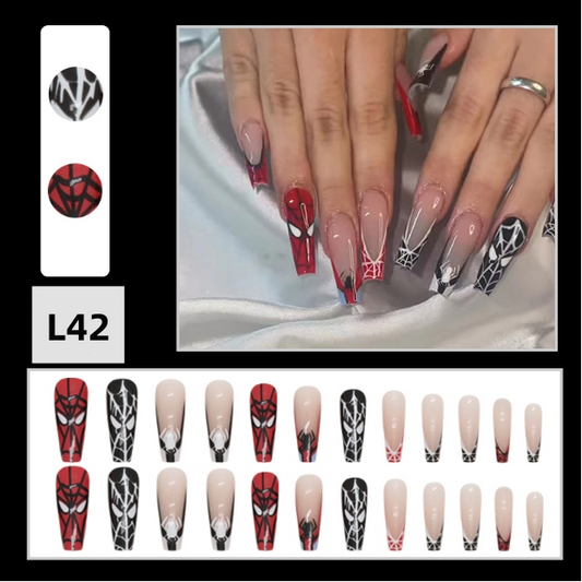 【L42】 24Pcs Press on Nails