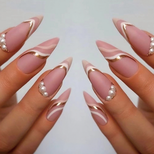 【M27】24Pcs Press on Nails