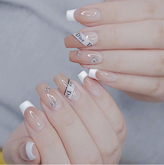 【M35】24Pcs Press on Nails